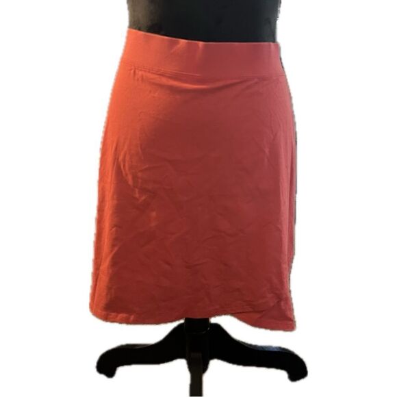 Horny toad women’s size large midi skirt with elastic waist, no pockets - Picture 1 of 5